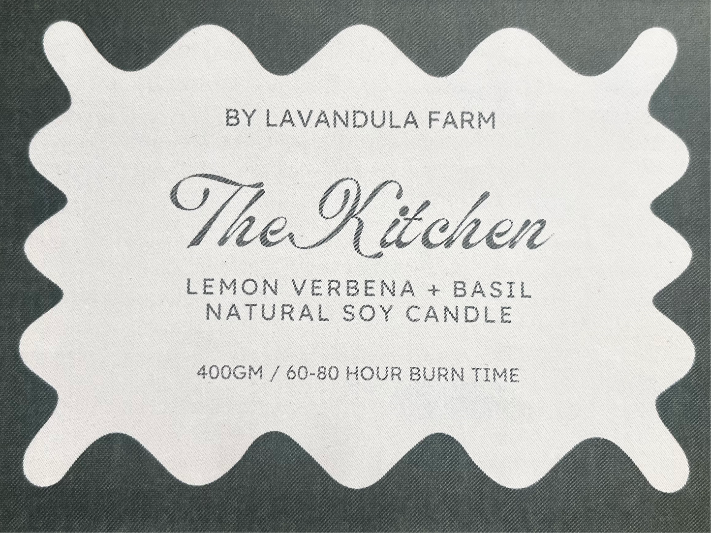 The Kitchen Soy Candle